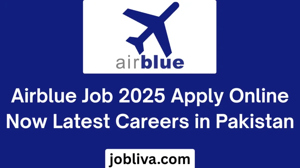 Airblue Job 2025 Apply Online Now Latest Careers in Pakistan
