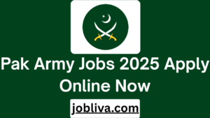 Pak Army Jobs 2025 Apply Online Now